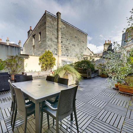 Lovely Apartment With Exceptional Terrace Бордо Экстерьер фото